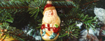 Christbaumschmuck: ein kleiner Weihnachtsmann