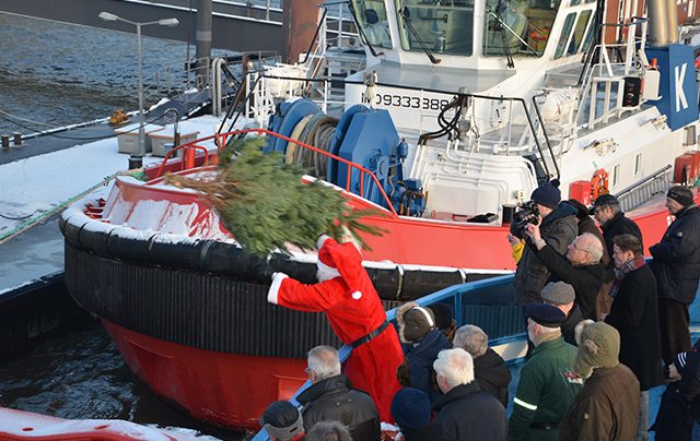 Die Weihnachtsbäume fliegen tief